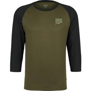 Stoic Hemp15 LofsdalenSt. II 3/4 Funktionsshirt Herrer størrelse XXL farve olivengrøn