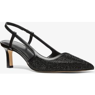 MK Alora Suede Slingback Pump - Black - Michael Kors - EU 38