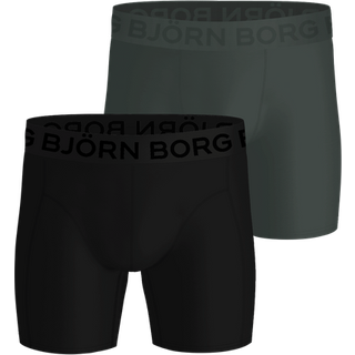 Björn Borg Sports Lightweight Boxers 2-pack Sort, XXL
