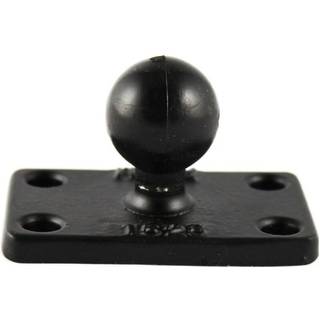 RAM Mounts, Rectangular Base Plate - 1.5&quot;x2.5&quot;, C Størrelse