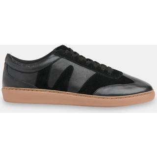 Whistles Whistles Black Suede Leather Mix Trainers