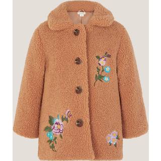 Monsoon Monsoon Baby Blomster Teddystof Frakke