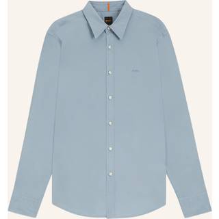 BOSS Orange Herren Hemd blau