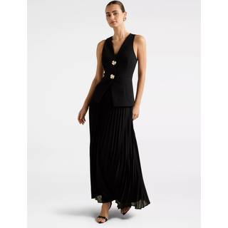 Forever New Forever New Larissa plisseret vest maxikjole - 40