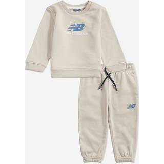 New Balance New Balance Brown FT Crew & Joggers Set