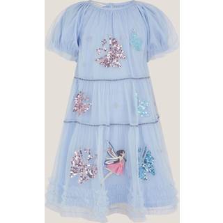 Monsoon Monsoon Butterfly Fairy Pufærme Festkjole - 122128cm