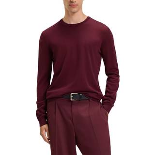 HUGO Herren Pullover rot unifarben