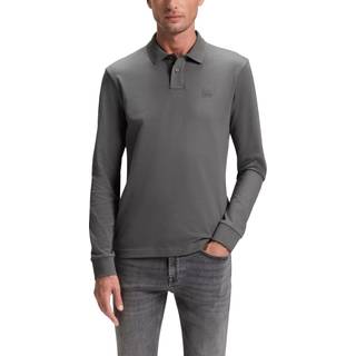 Slim fit poloshirt i bomuldspiqué med stræk