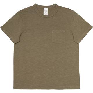 Nudie Jeans Roy Heavy Slub T-Shirt Olive