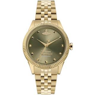 Vivienne Westwood Gold Olive Little Seymour Round Dial Watch - Gold