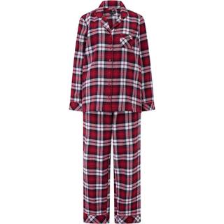 Pour Moi Pour Moi hyggeligt Ternet børstet bomulds-Pyjamas gave-Sæt