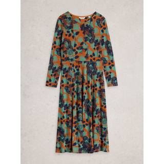 White Stuff White Stuff Brown Madeline Jersey Dress - EU 52 (UK 24)