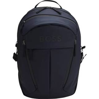 Rygsæk i imiteret læder med logodetalje