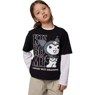 NAME IT T-Shirt Kuromi Akisa Box Black