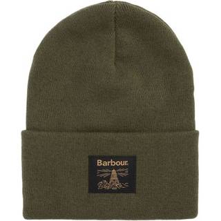 Barbour Barbour Harton Beanie Hat Deep Olive, OneSize