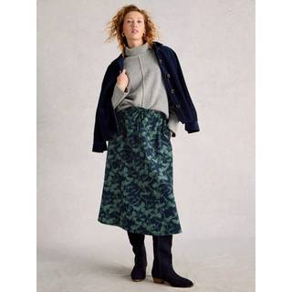 White Stuff White Stuff Tilly Midi-nederdel i fløjl - EU 44 (UK 16)