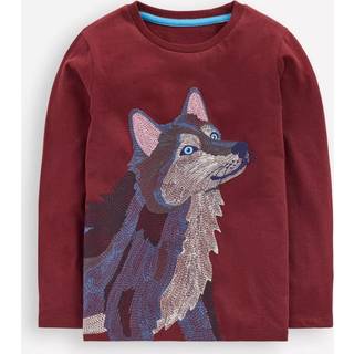 Boden Boden Red Superstitch Sleeved T-Shirt