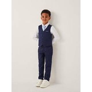 Monsoon Monsoon Harry 4-delt Jakkesæt i sildebensmønster med Slips