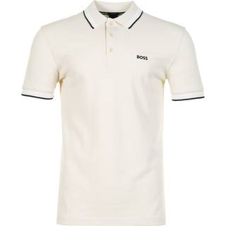 BOSS Paddy Polo T Shirt Cream