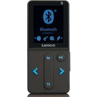 Lenco - MP4-afspiller bluetooth® med 8 GB Blue - XEMIO-280BU