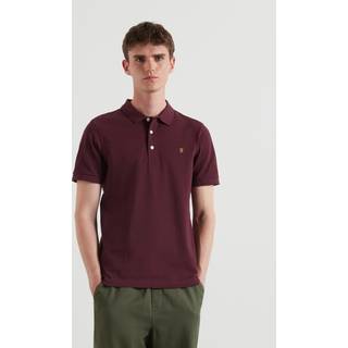 Farah Blanes Polo T Shirt Burgundy