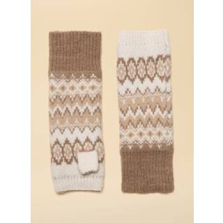 Joules Joules Kara fingerløs Fairisle handske