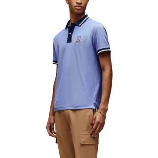 Psycho Bunny Wade Pique Polo T Shirt Purple