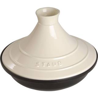 STAUB Staub Tagine støbejern sort-beige 28 cm