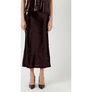 Yasroyalina Hmw Sequin Ankle Skirt