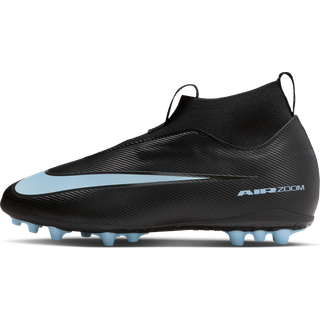 Nike Jr. Mercurial Superfly 10 Academy High Top-fodboldstøvler til kunstgræs mindre/større børn - sort - 38.5