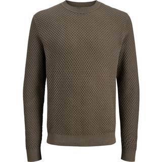 Blubarkley Crew Neck Striktrøje, Crocodile, XL
