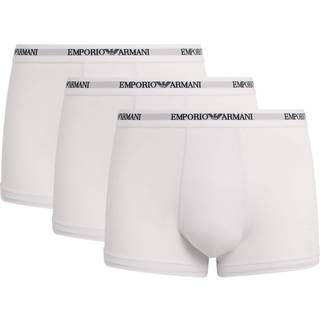 Armani Stretch Jersey Boxer Briefs 3-pak - White - Medium