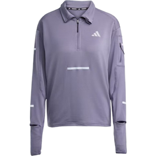 adidas Adi365 Warm Running Jacket Women - Violet, Size M - violet