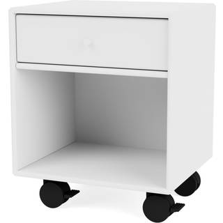 Montana DREAM sengebord med Hjul - 38 Snow (8-12 ugers Levering)