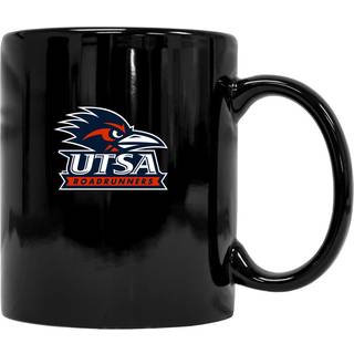 UTSA Road Runners Black Ceramic Coffee Mug (svart). Officiellt licensierad kollegial produkt