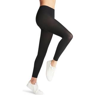 Falke Cotton Touch strømpebukser - Darkgrey - Large * Kampagne *