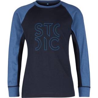 Stoic Kid's Merino180 BengtSt. L/S Merino undertøj Børn størrelse 128 farve blå