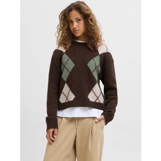 Harvi Crew Neck Striktrøje, Bracken, S