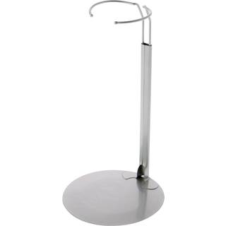 Plymor DSP-90S Silver Justerbar dukkestativ passer til 15 16 17 18 19 20 og 21 tommer dukker Taljen er 3"""" - 4"""" bred 8"""" - 11"""" omkring