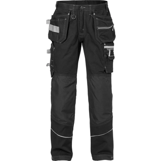 Fristads 110313 Gen Y håndværker bukser 2122 / Håndværkerbukser / Arbejdsbukser Sort D108