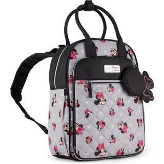 Disney Unisex Baby Travel Ble-rygsk| 16-tommer hjde multifunktionel taske Minnie Mouse med Paci Holder ekstra stor