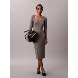 Half Milano Mini Dress - Grey - XXL