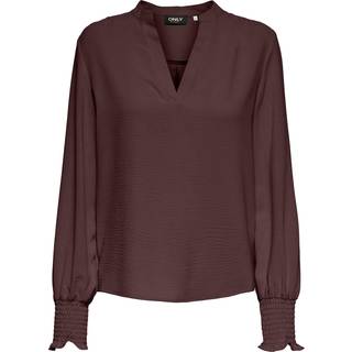 Onlmette V-Neck Smock Top