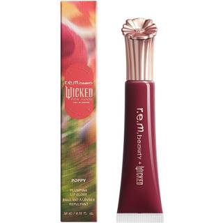 Rem Beauty - Wicked: For Good, Poppy - Plumping Lipgloss - Poppy Plumping Gloss Plum Petals - For Women - Lyserød