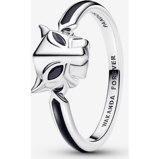Pandora Silver Marvel Black Panther Ring - 56