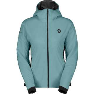 Scott Women's Hoody Insuloft Light Syntetisk jakke Damer størrelse S farve turkis