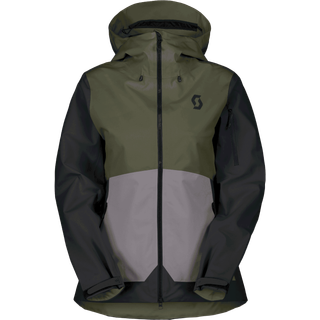 Scott Explorair 3L, skaljakke, dame, mørkegrøn/grå