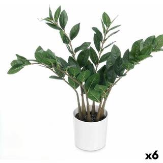 Dekorativ plante Ibergarden ZAMIOCULCA Polyetylen Melamin 53 x 55 x 53 cm (6 enheder)