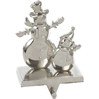 Kurt Adler Metal Snowman Stocking Holder 7.25-tum