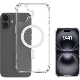 4Smarts iPhone 17 IBIZA Hybrid Case - MagSafe Kompatibel - Gennemsigtig